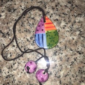 🌈💧Multicolored ClaraMill Necklace🏳️‍🌈